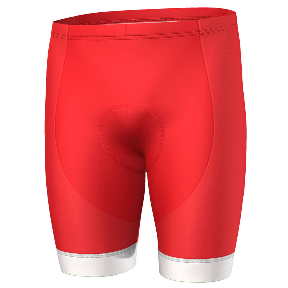 Mens red cheap cycling shorts