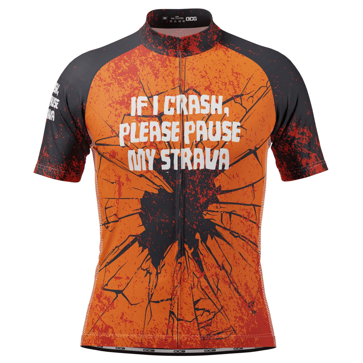 Men s Pause My Strava Short Sleeve Cycling Jersey only 54.99