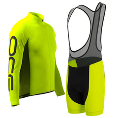 Men's Basic Colors Neon 2 Piece Cycling Kit