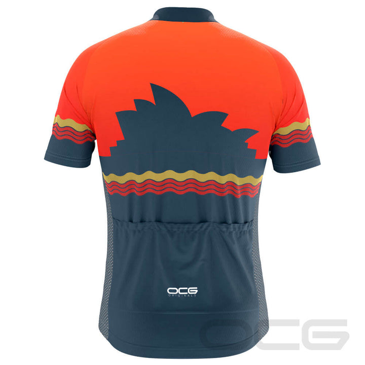 Men's Road to Australia Short Sleeve Cycling Jersey