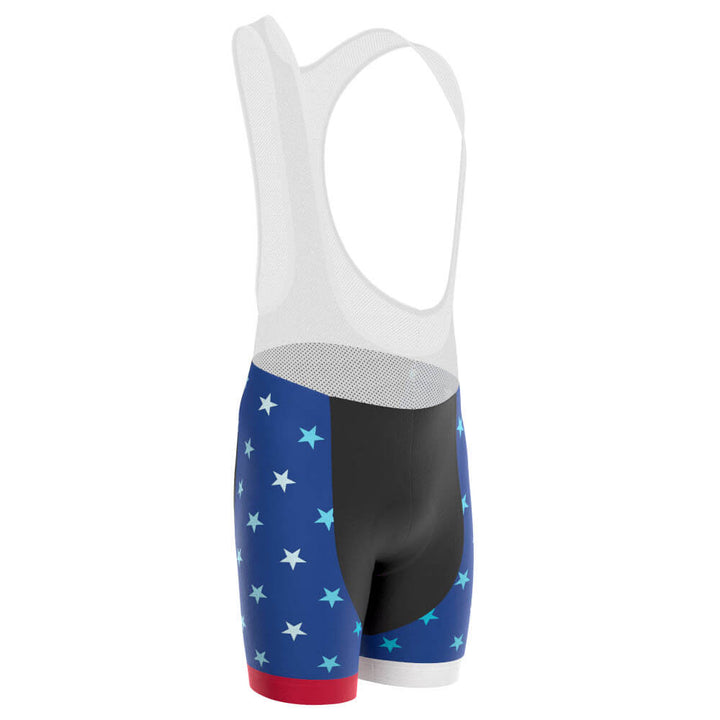 Men's USA American Flag Pro-Band Cycling Bib