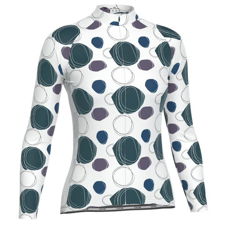 Women's The Orbs Long Sleeve Cycling Jersey