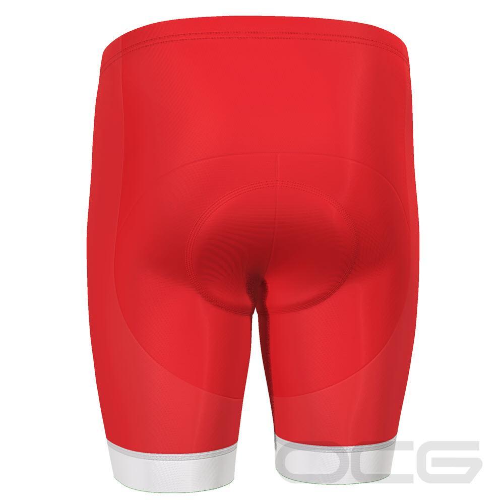 Red bib hot sale shorts