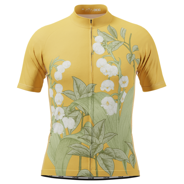 Men's Foliage Short Sleeve Cycling Jersey