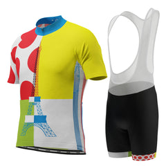 Men's Tour de France Leaders KOM Sprinters 2 Piece Cycling Kit