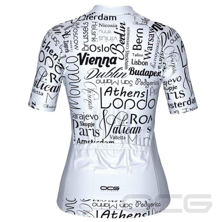 Women's Riding Europe Short Sleeve Cycling Jersey